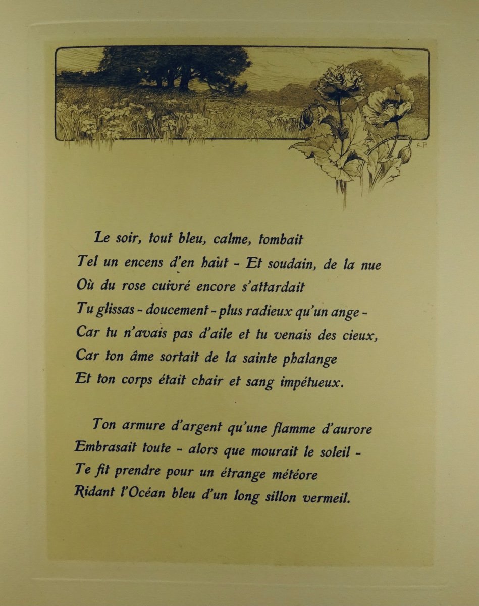 CHARPENTIER - Le Chevalier aux fleurs. Aux Éditions "La Caravelle", 1941. ROCHEGROSSE, DECISY.-photo-4