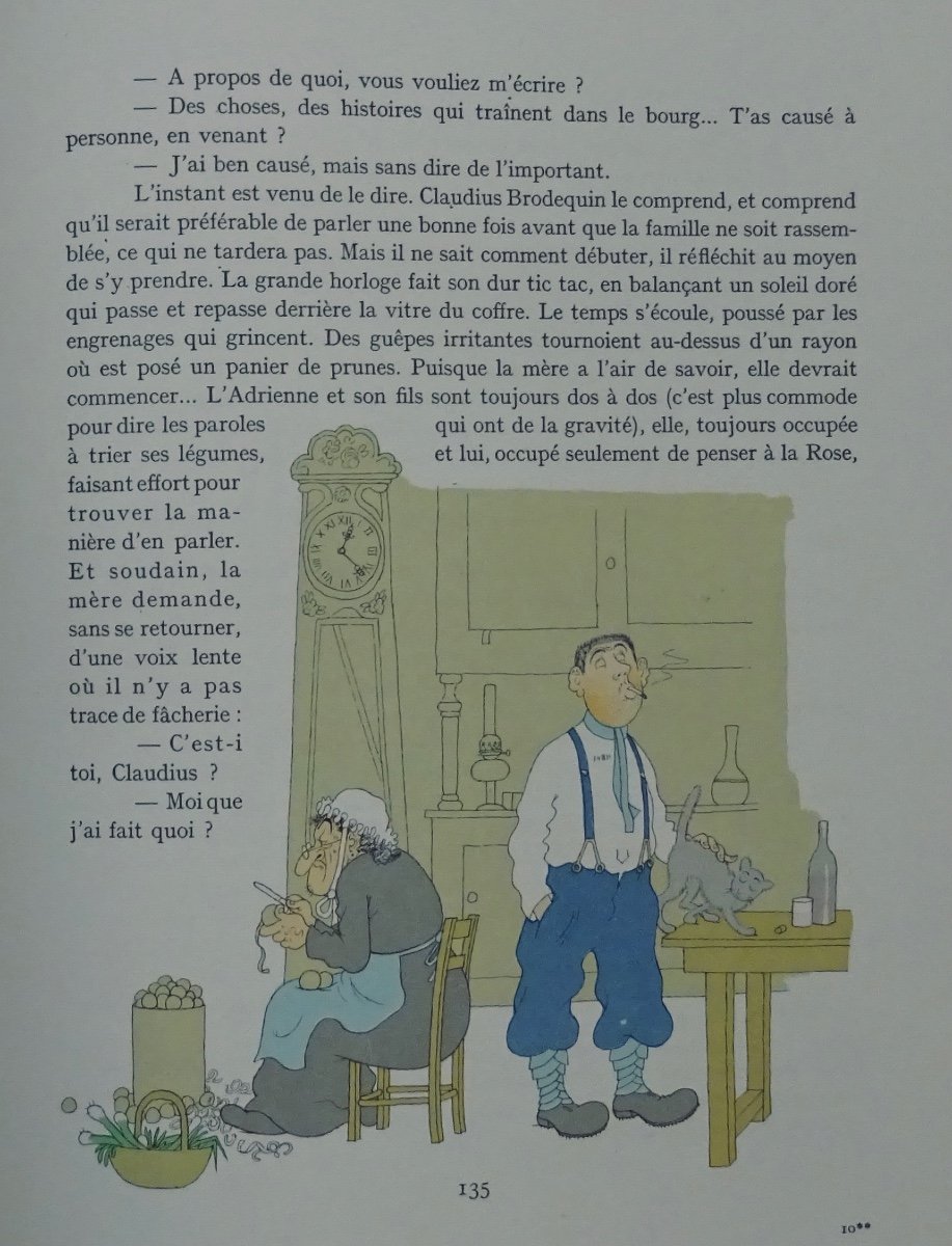 CHEVALIER - Clochemerle. Flammarion, 1934. Illustré Par DUBOUT.-photo-2