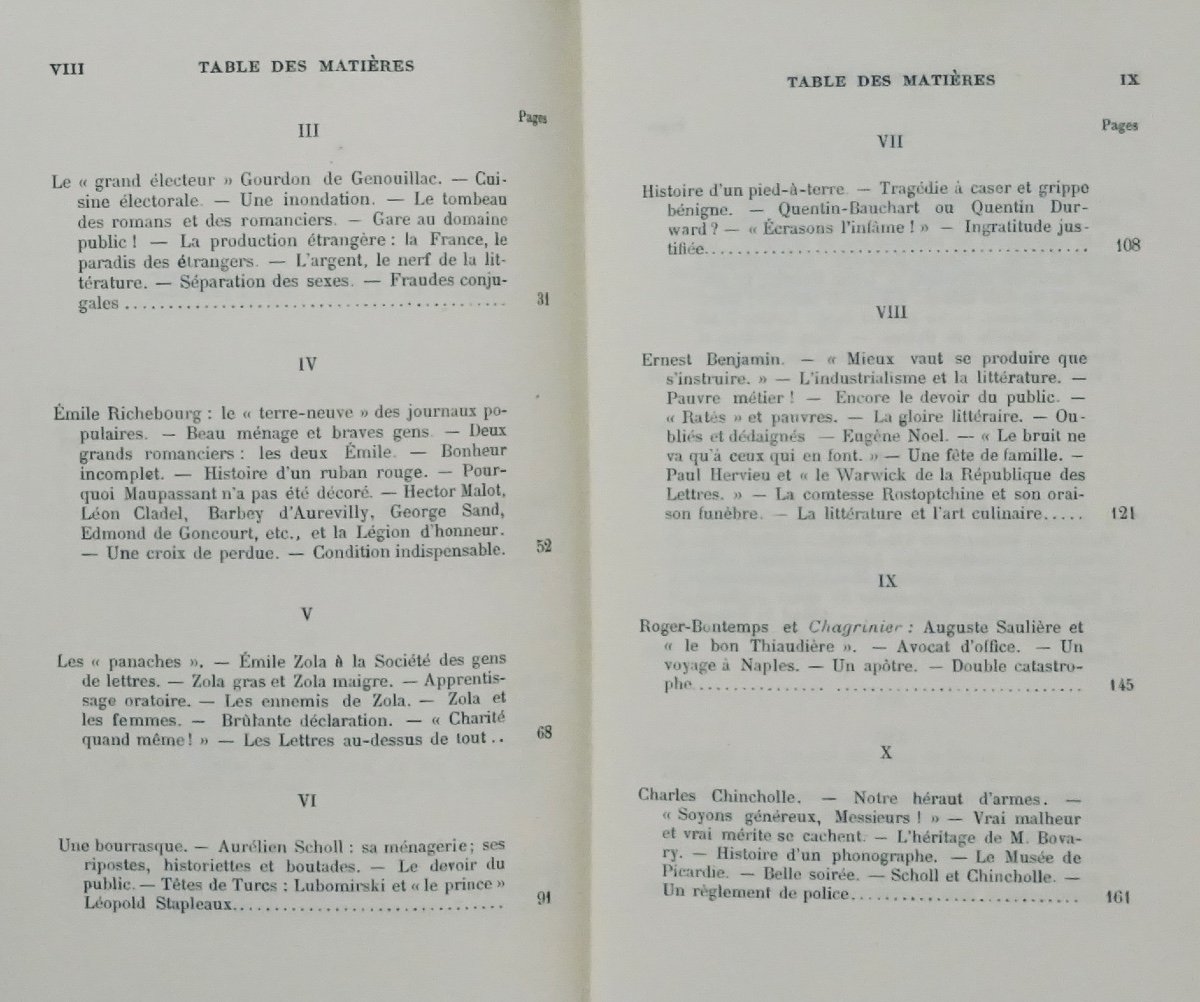 Cim - The Dinner Of People Of Letters. Literary Memories. Flammarion, 1903. First Edition.-photo-4