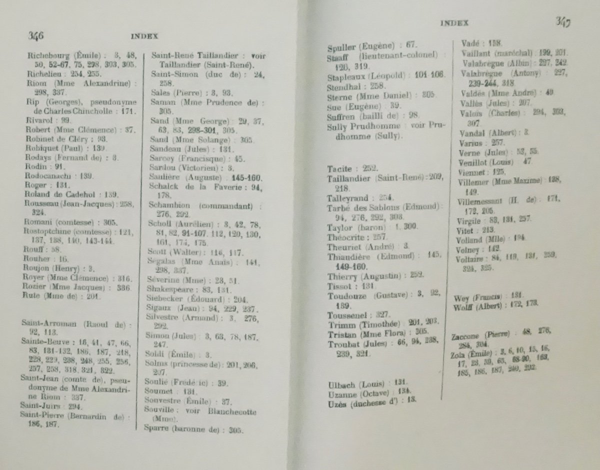 Cim - The Dinner Of People Of Letters. Literary Memories. Flammarion, 1903. First Edition.-photo-8