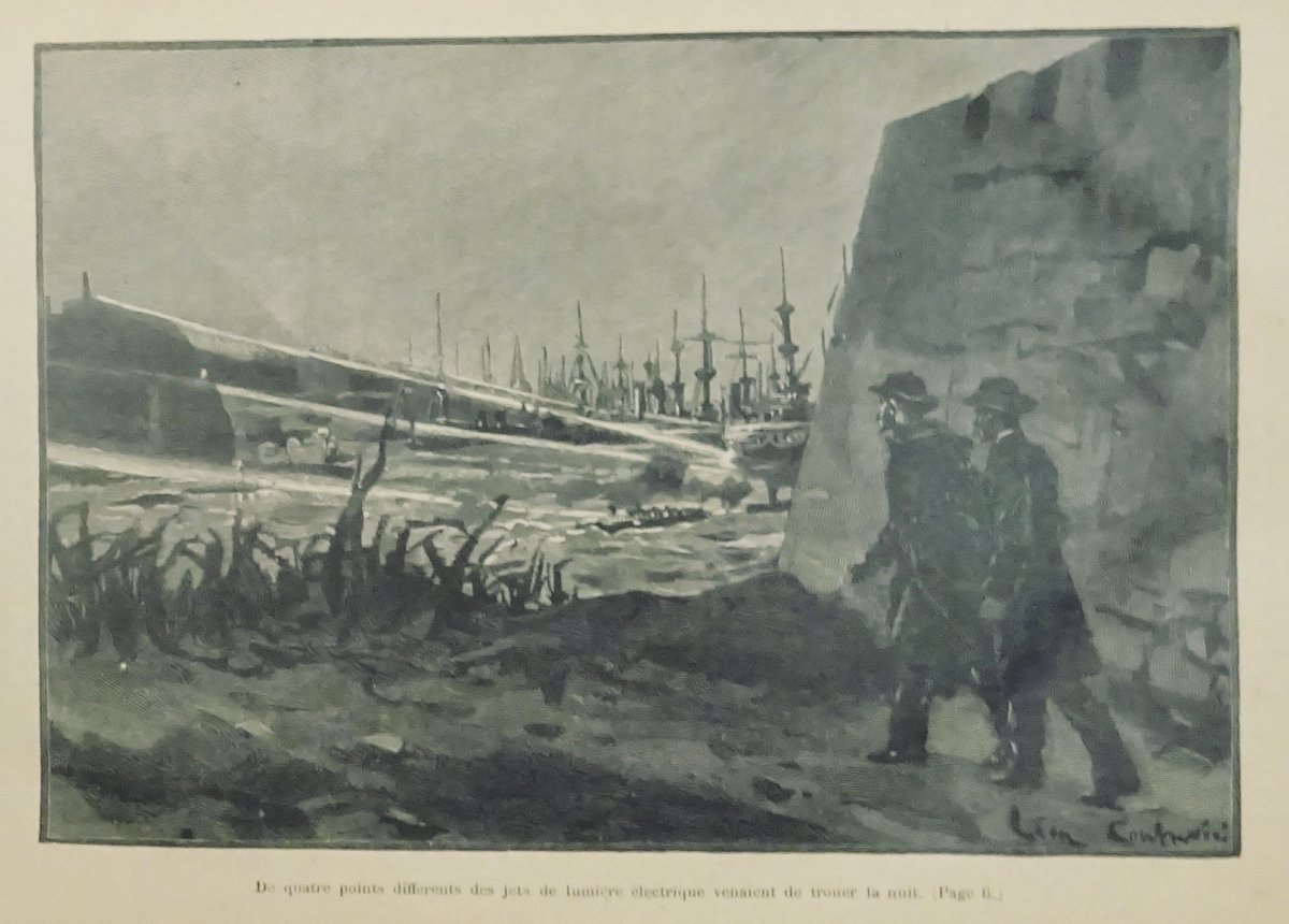DANRIT (Capitaine) - La Guerre Fatale (France-Angleterre). Flammarion, Vers 1890.-photo-1