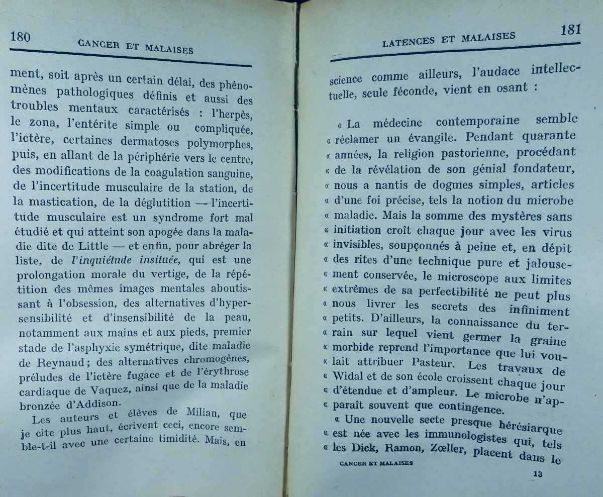 DAUDET - Les Rythmes De l'Homme. Cancer Et Malaises. Grasset, 1930. Bel Envoi De l'Auteur.-photo-7