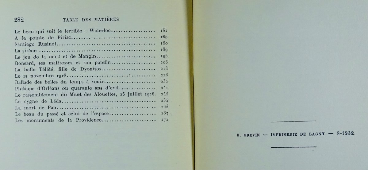 DAUDET - La Recherche Du Beau (corps Et âme). Flammarion, 1932. Exemplaire Numéroté.-photo-4