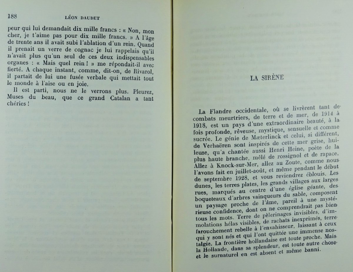 DAUDET - La Recherche Du Beau (corps Et âme). Flammarion, 1932. Exemplaire Numéroté.-photo-7