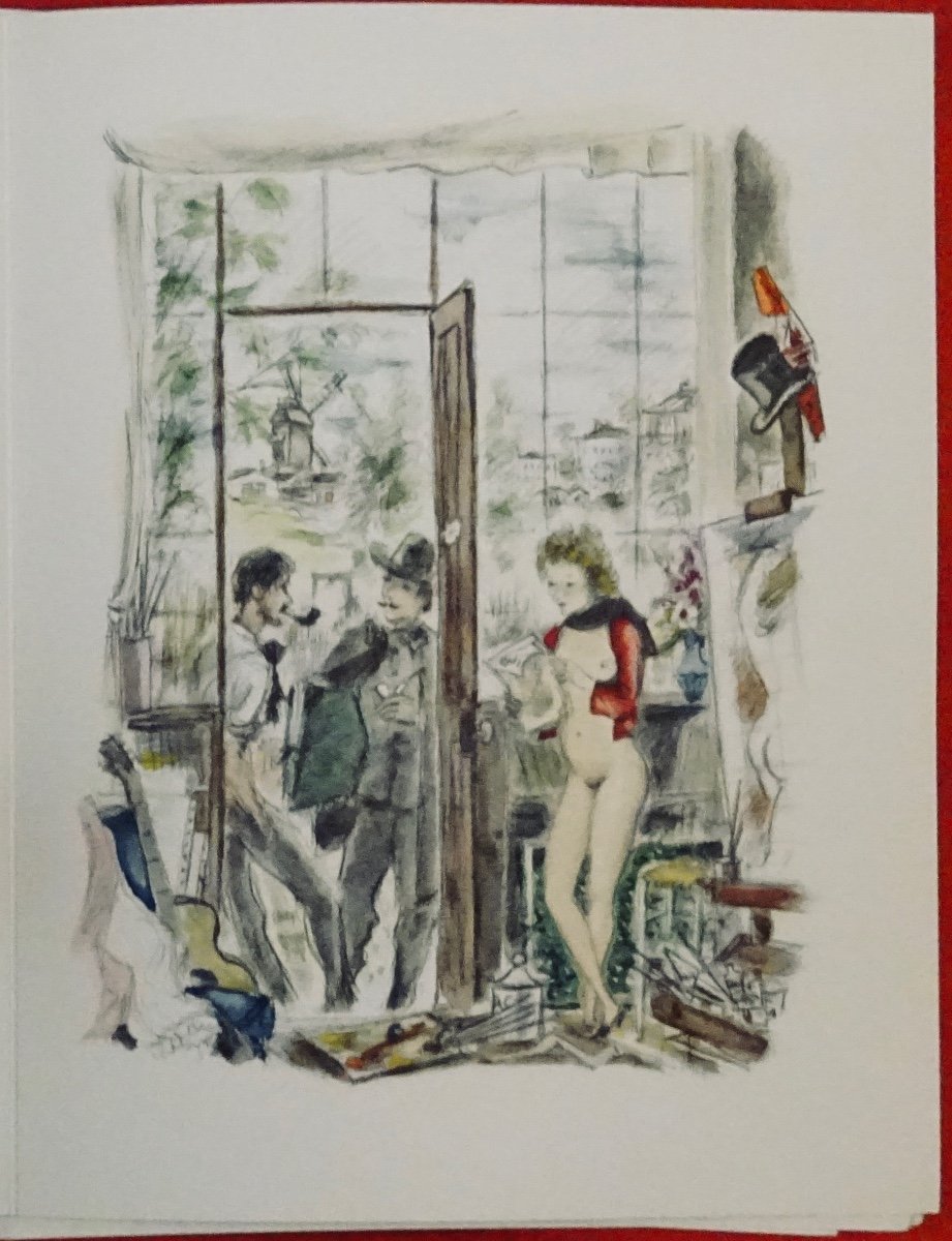 DorgelÈs - Montmartre Walks. Vialetay, 1960. Illustrated By Dignimont.-photo-1
