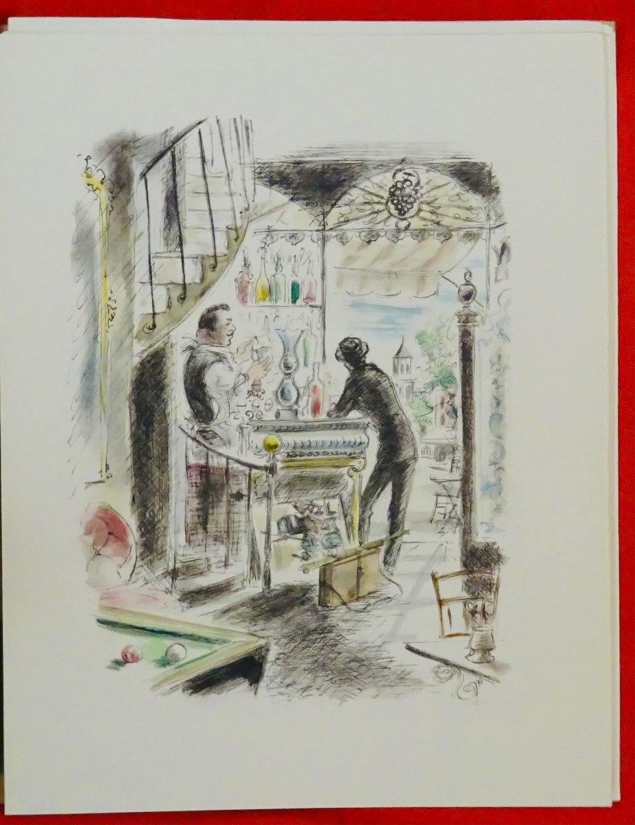 DorgelÈs - Montmartre Walks. Vialetay, 1960. Illustrated By Dignimont.-photo-5