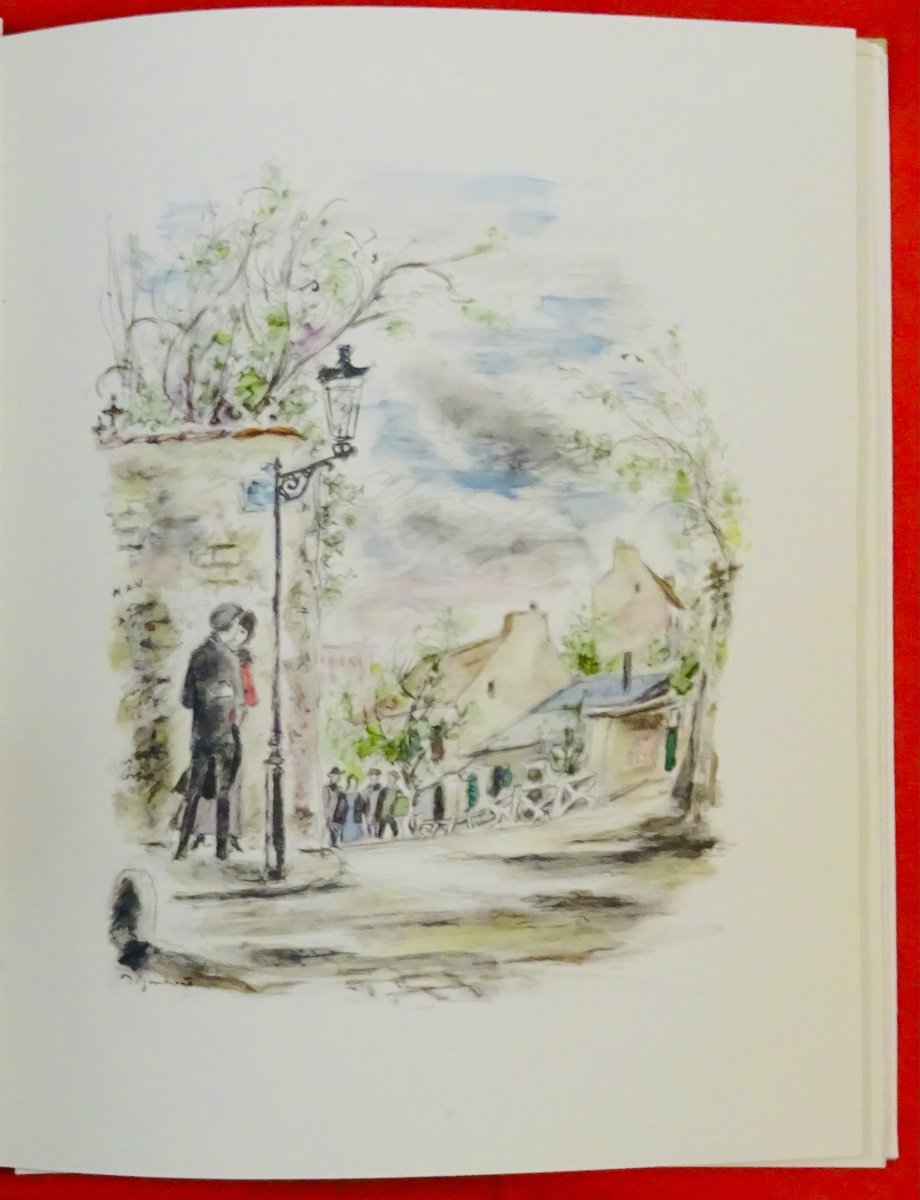 DorgelÈs - Montmartre Walks. Vialetay, 1960. Illustrated By Dignimont.-photo-6