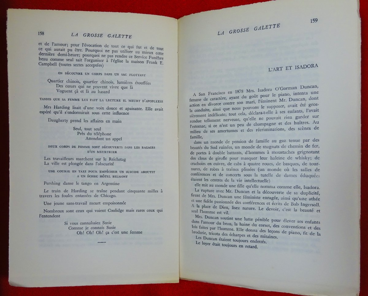 DOS PASSOS - La Grosse galette. Gallimard, 1946. Édition originale.-photo-5