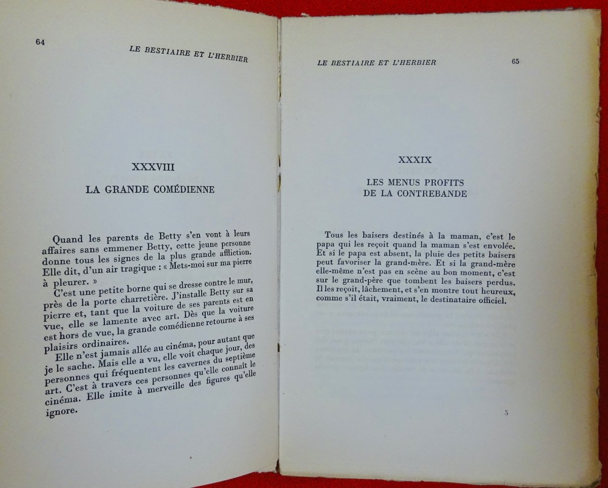 Duhamel - The Bestiary And The Herbarium. Mercure De France, 1948. First Edition.-photo-8