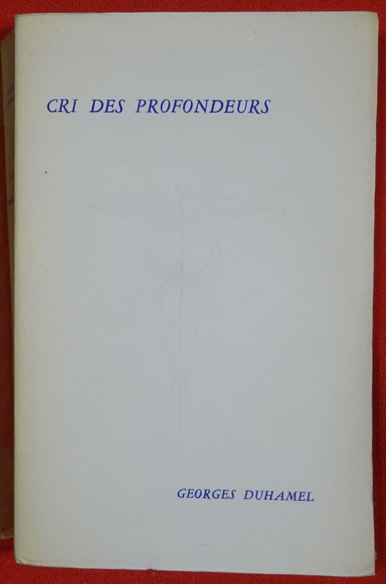 DUHAMEL- Cri Des Profondeurs. Mercure De France, 1951. Édition Originale.