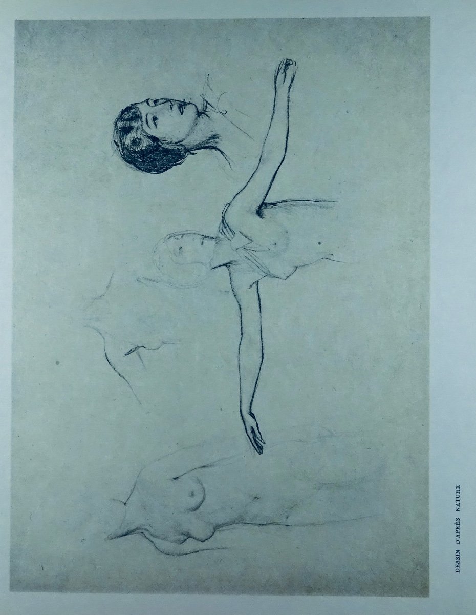 DULAC - André-E. Marty. Henry Babou, 1929. Avec une gravure de Marty tirage spécial.-photo-6