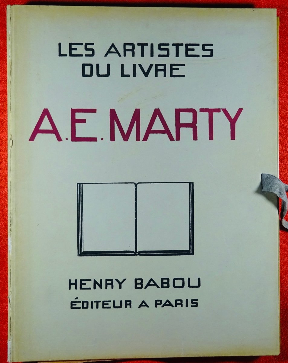 DULAC - André-E. Marty. Henry Babou, 1929. Avec une gravure de Marty tirage spécial.