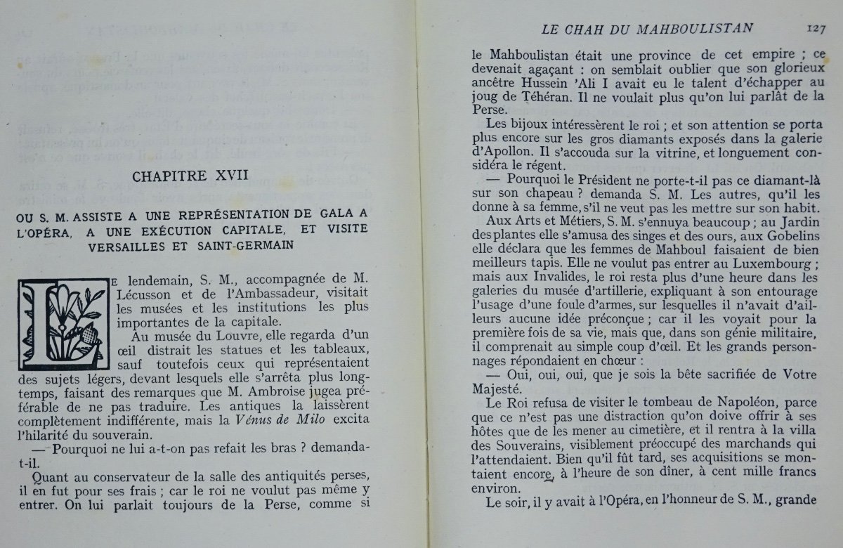 EFFENDI - Le Chah du Mahboulistan.  "Le Livre", 1923. Édition originale.-photo-5