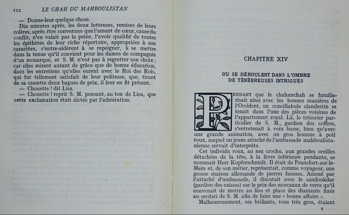 EFFENDI - Le Chah du Mahboulistan.  "Le Livre", 1923. Édition originale.-photo-6