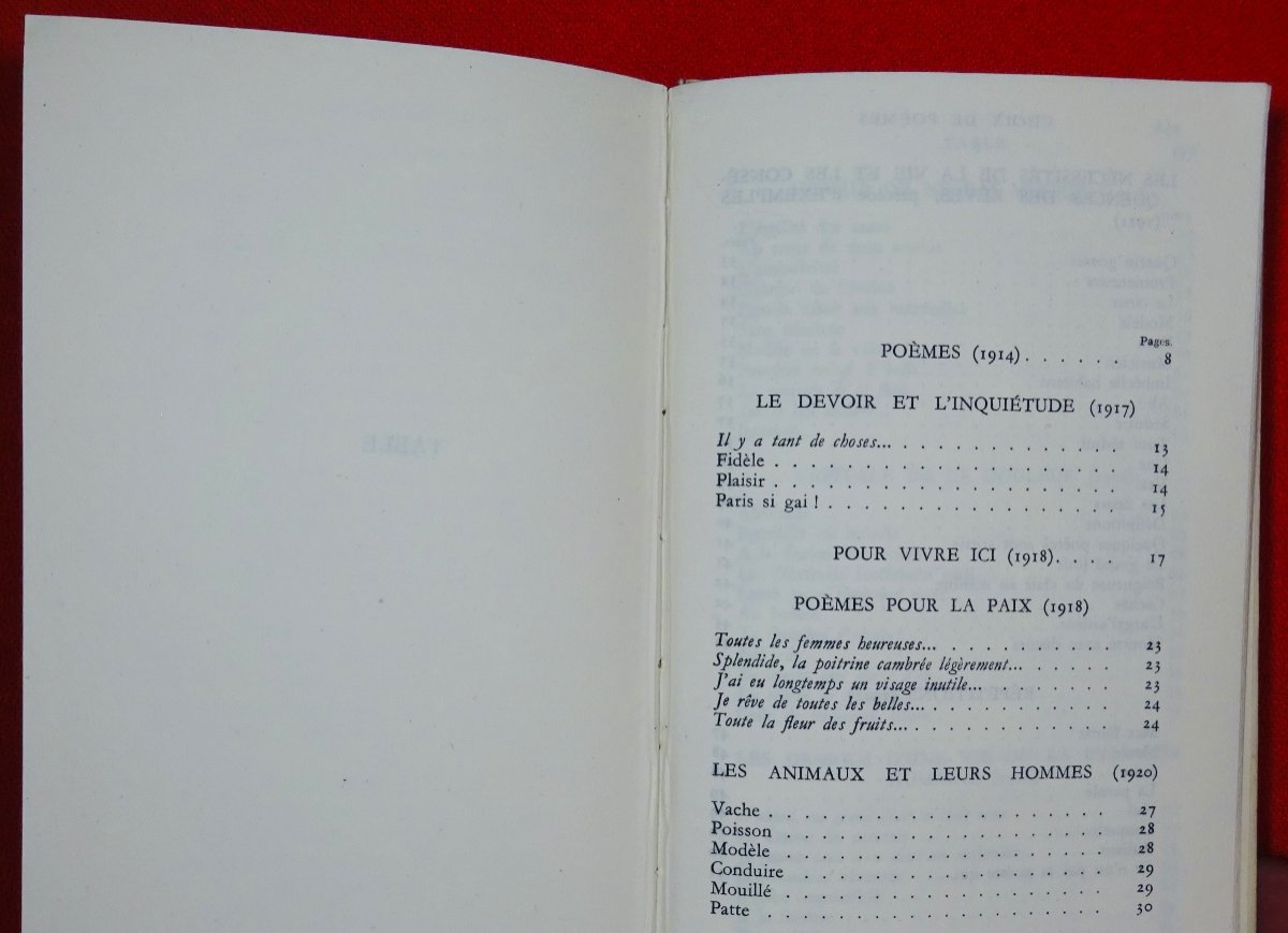 	ÉLUARD (Paul) - Choix de poèmes. Gallimard, 1946. Cartonnage Bonet-photo-4