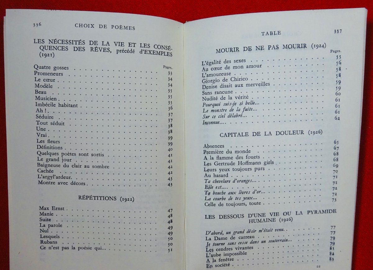 	ÉLUARD (Paul) - Choix de poèmes. Gallimard, 1946. Cartonnage Bonet-photo-5