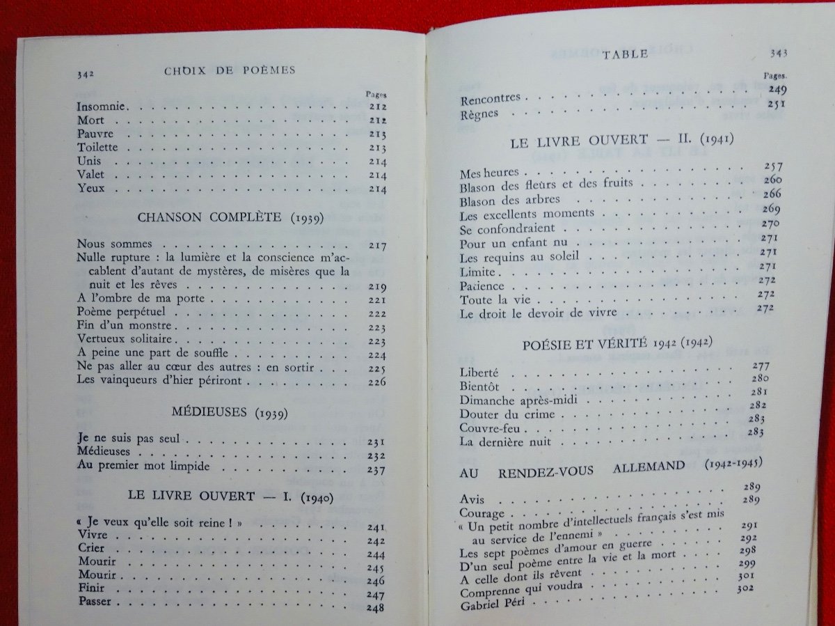 	ÉLUARD (Paul) - Choix de poèmes. Gallimard, 1946. Cartonnage Bonet-photo-8