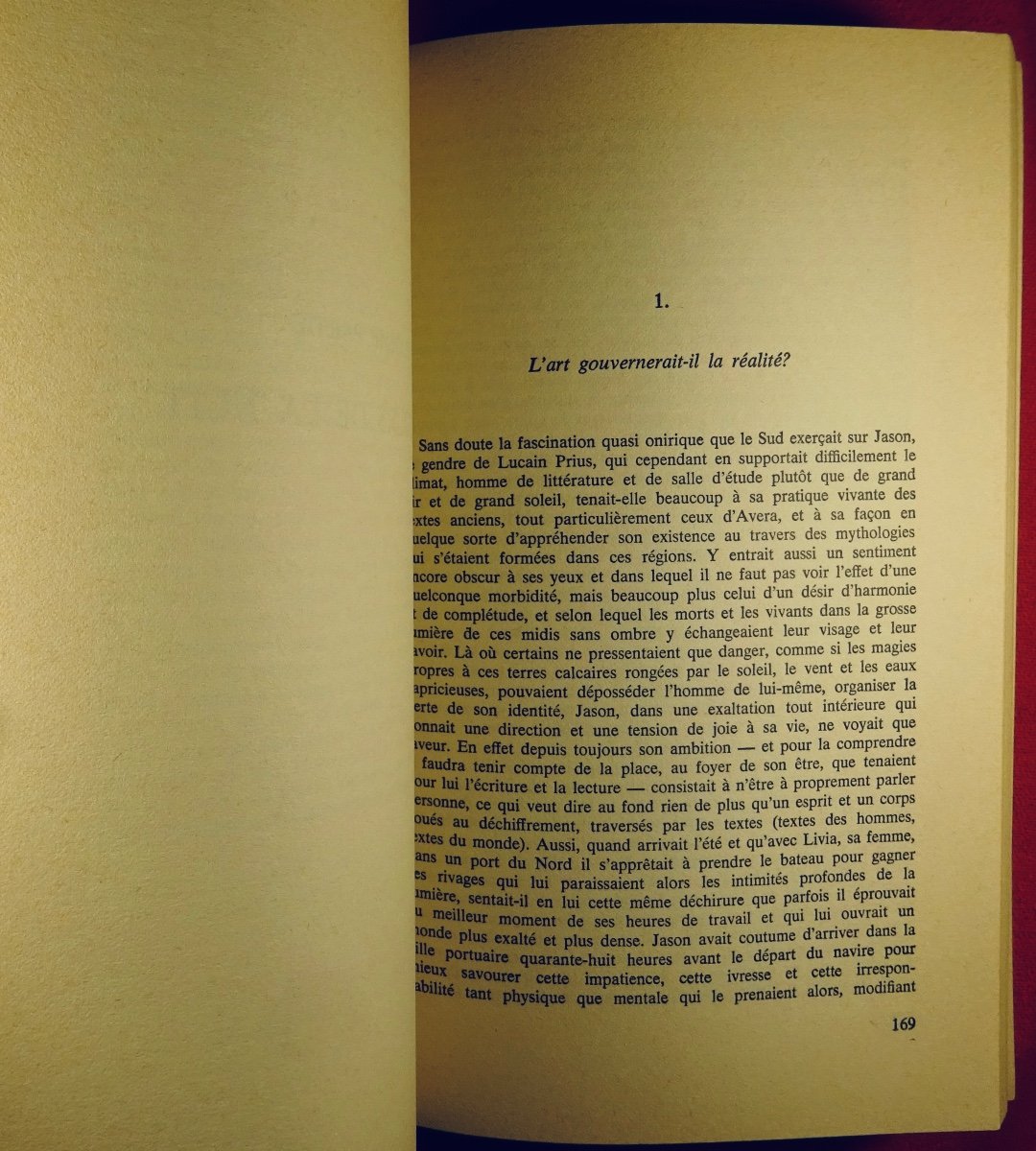 FARAGGI - Les Feux et les présages 1. Le Jeu du labyrinthe. Flammarion, 1978. Édition originale-photo-6