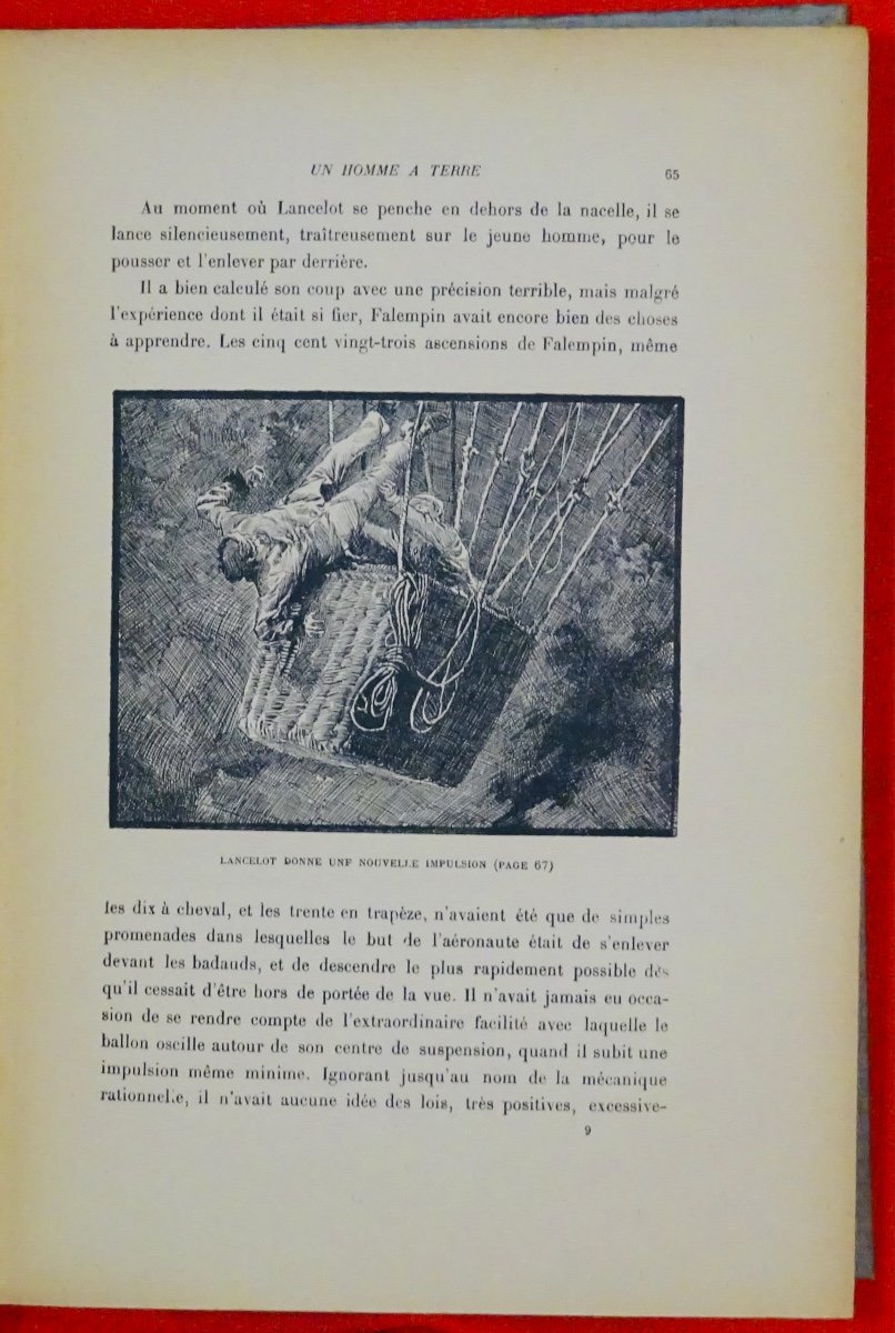 Fonvielle - Falempin Or The Aerial Spy. Émile Gaillard, Circa 1920. Illustrations By Carrey.-photo-2