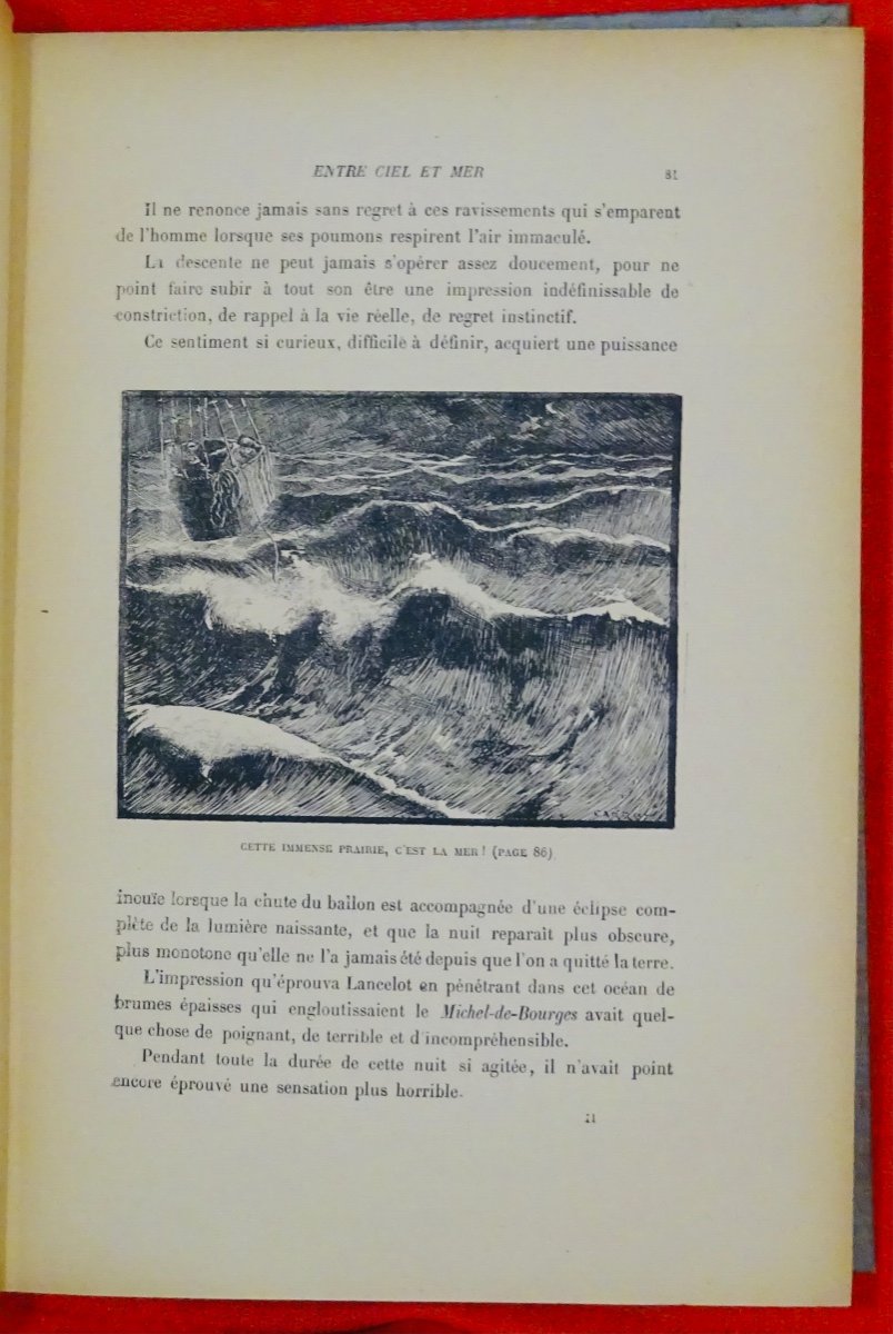 Fonvielle - Falempin Or The Aerial Spy. Émile Gaillard, Circa 1920. Illustrations By Carrey.-photo-4
