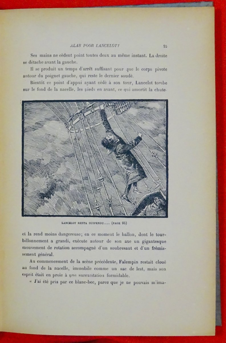 Fonvielle - Falempin Or The Aerial Spy. Émile Gaillard, Circa 1920. Illustrations By Carrey.-photo-5