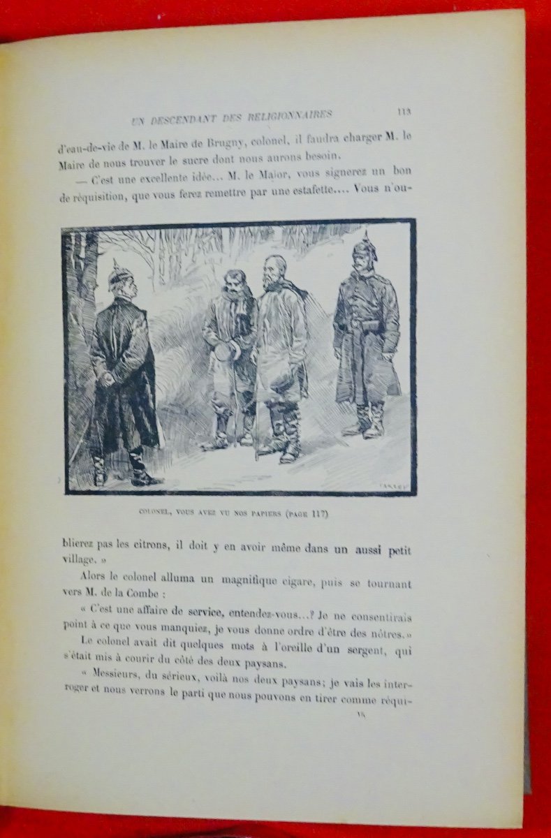 Fonvielle - Falempin Or The Aerial Spy. Émile Gaillard, Circa 1920. Illustrations By Carrey.-photo-7