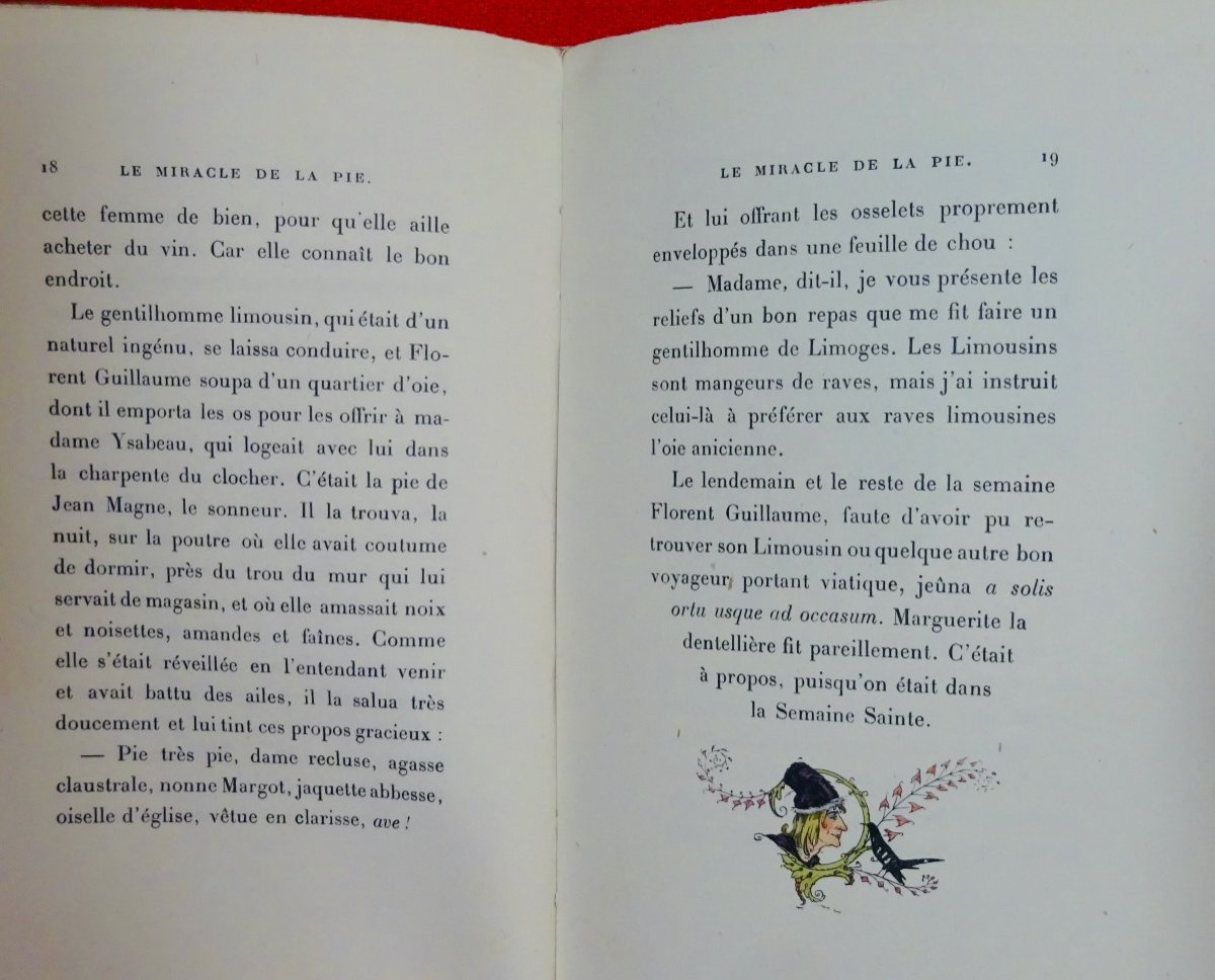France - The Miracle Of The Magpie. Ferroud, 1921. Illustrated By Maurice Lalau.-photo-4