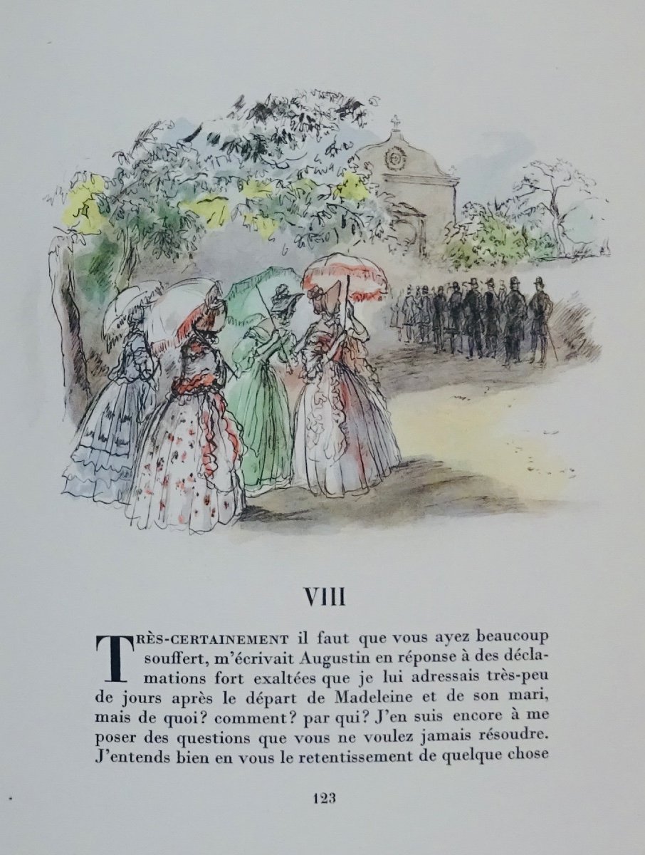 FROMENTIN - Dominique. Paul Hartmann, 1935. Illustré par Berthold MAHN.-photo-2