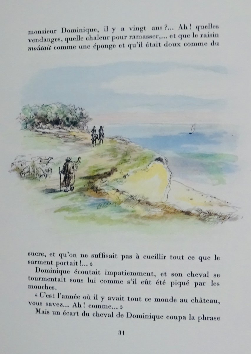 FROMENTIN - Dominique. Paul Hartmann, 1935. Illustré par Berthold MAHN.-photo-7