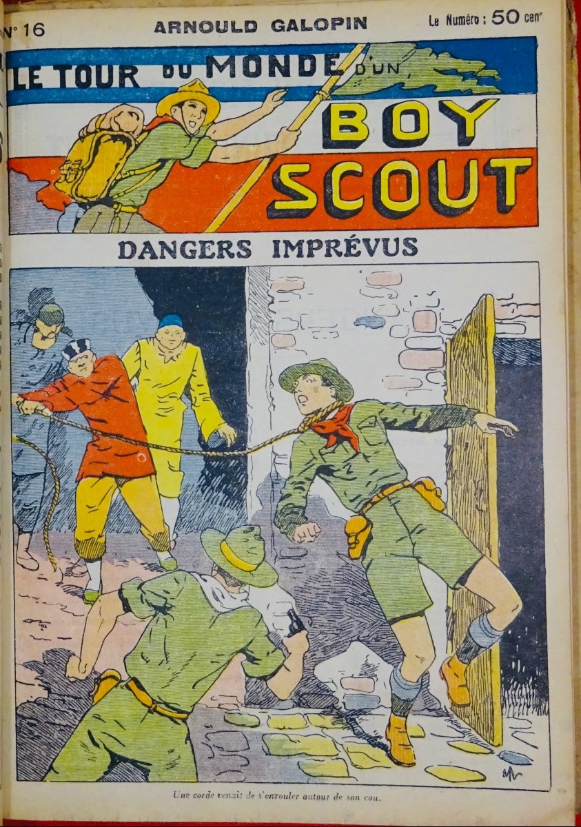 Galopin (arnould) - A Boy Scout's World Tour. Paris, Albin Michel, Around 1920.-photo-5