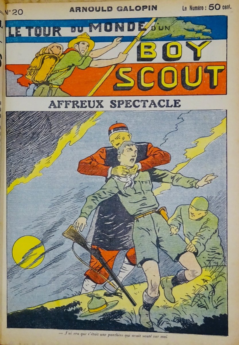 Galopin (arnould) - A Boy Scout's World Tour. Paris, Albin Michel, Around 1920.-photo-8