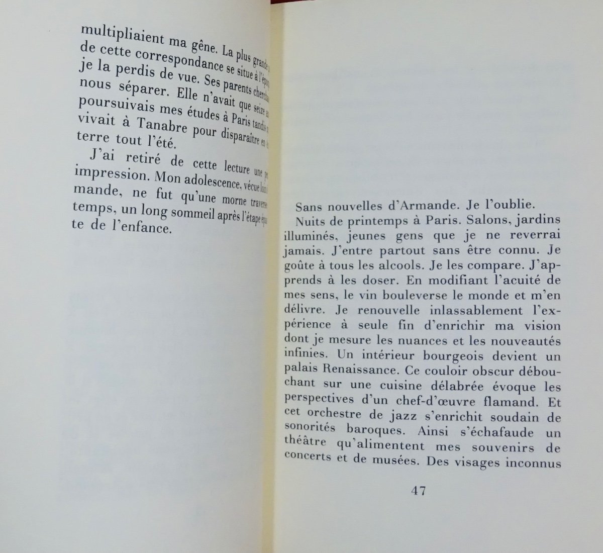 GAY-LUSSAC - La Chambre d'Instance. Gallimard, 1978. Édition Originale.-photo-8