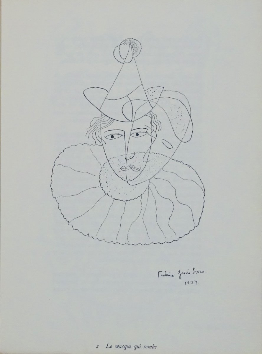 Gebser - Lorca Poet-draughtsman. Glm, 1949. Illustrations By Garcia-lorca.-photo-3