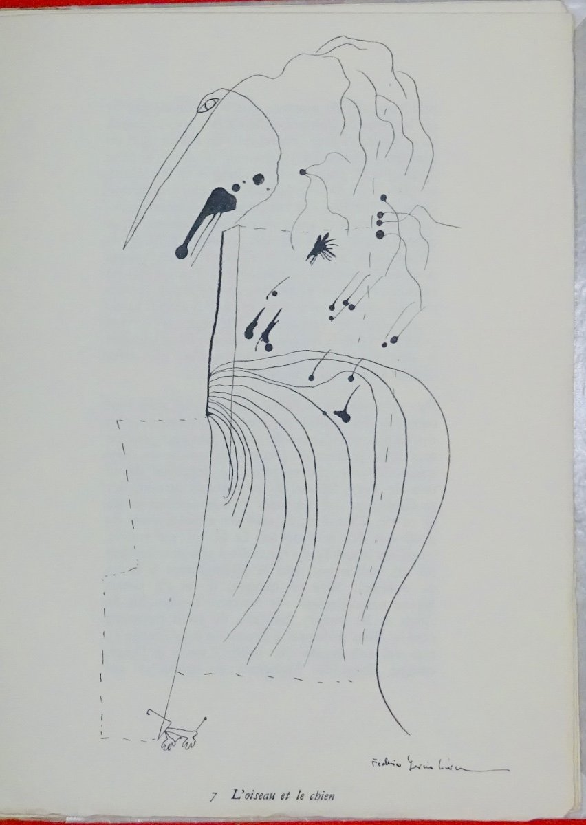 Gebser - Lorca Poet-draughtsman. Glm, 1949. Illustrations By Garcia-lorca.-photo-3