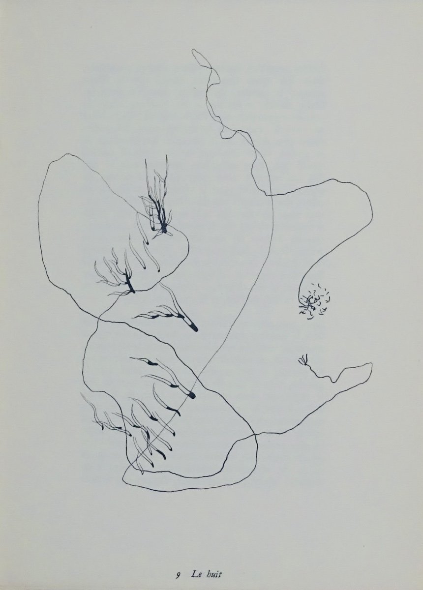 Gebser - Lorca Poet-draughtsman. Glm, 1949. Illustrations By Garcia-lorca.-photo-5