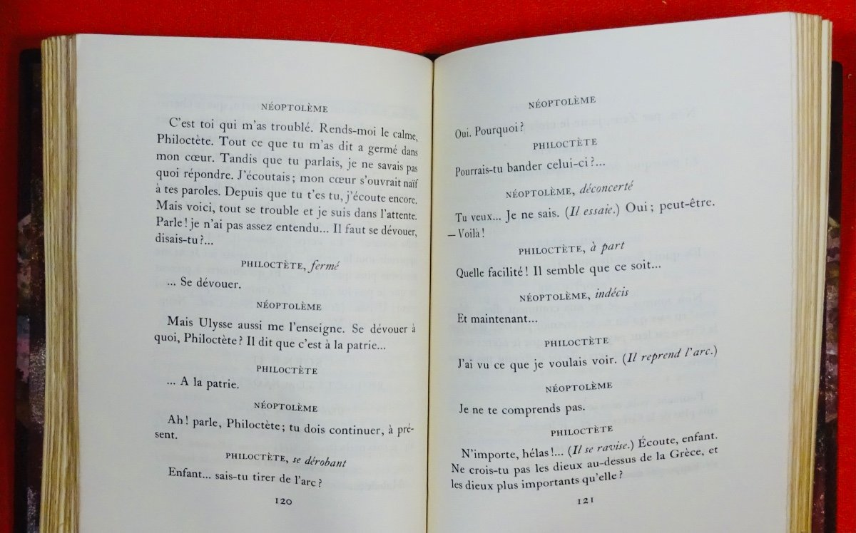 Gide (andré) - The Return Of The Prodigal Son. Au Sans Pareil, 1922. Beautiful Binding.-photo-6