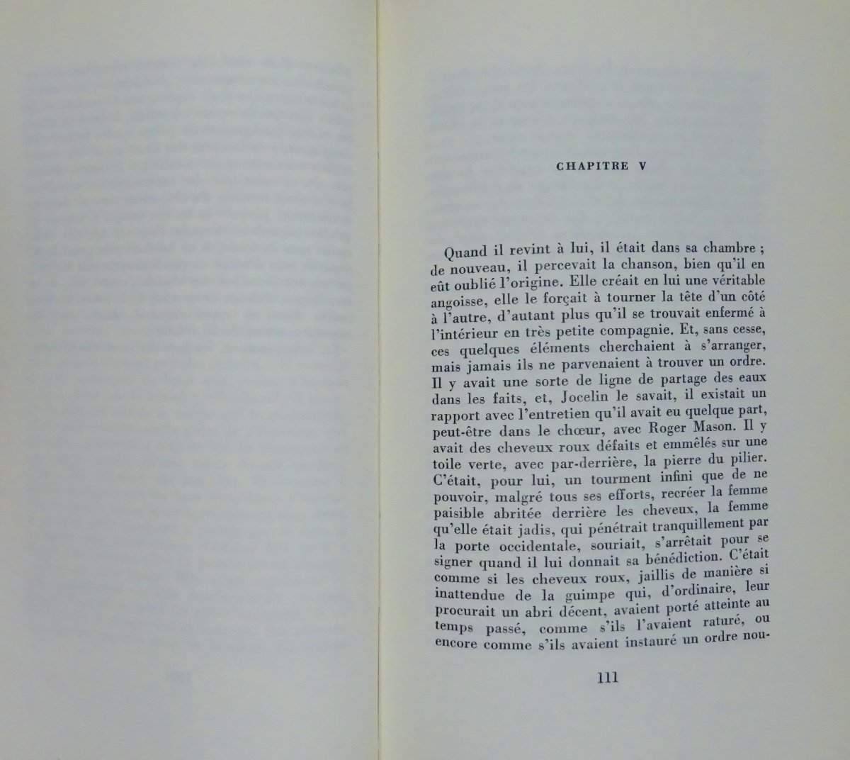 Golding (william) - The Nave. Gallimard, 1966. First Edition.-photo-5