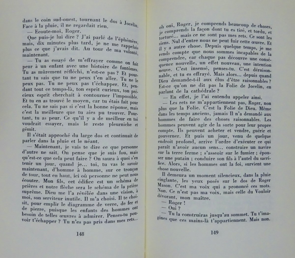 Golding (william) - The Nave. Gallimard, 1966. First Edition.-photo-6