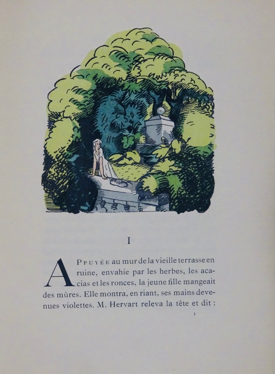 GOURMONT - Un Coeur virginal. Jonquières et Cie, 1923. Illustré par SIMÉON.-photo-2