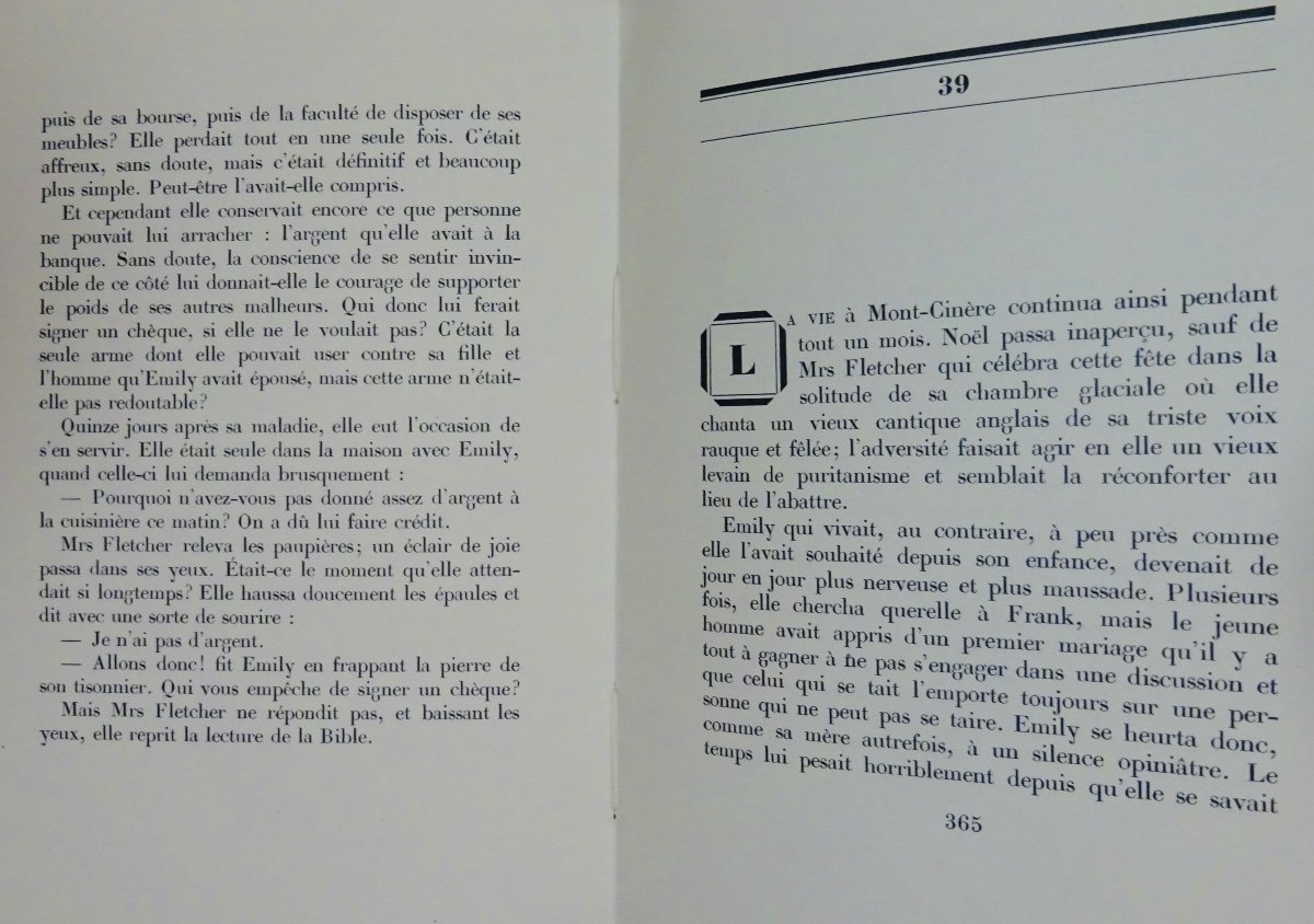 Green - Mount Cinere. Plon, 1928. Frontispiece By Alexeieff.-photo-3