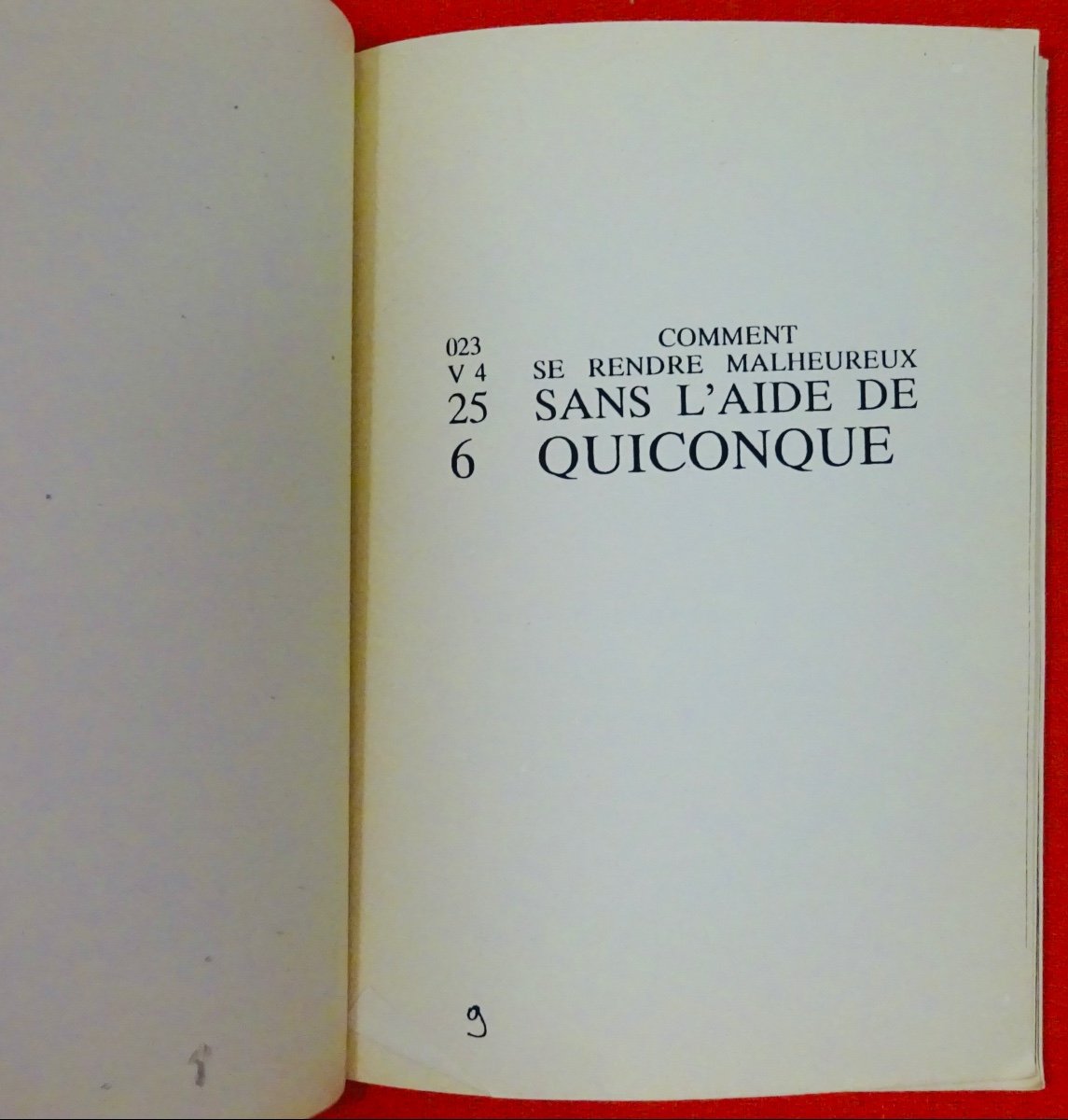 Greenburg - The Perfect Little Masochist's Manual. Seuil, 1985. Pre-original.-photo-4