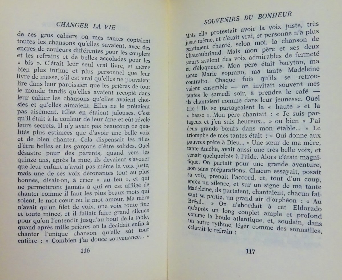Guehenno Change Life. My Childhood And My Youth. Bernard Grasset, 1961. Original Edition.-photo-4