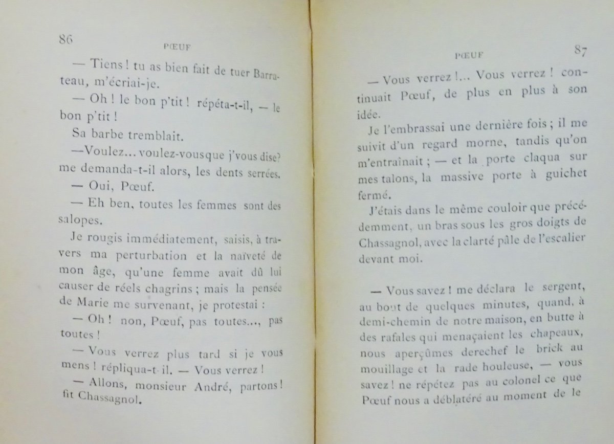 HENNIQUE (Léon) - Poeuf. Paris, Tresse & Stock, 1887.-photo-4