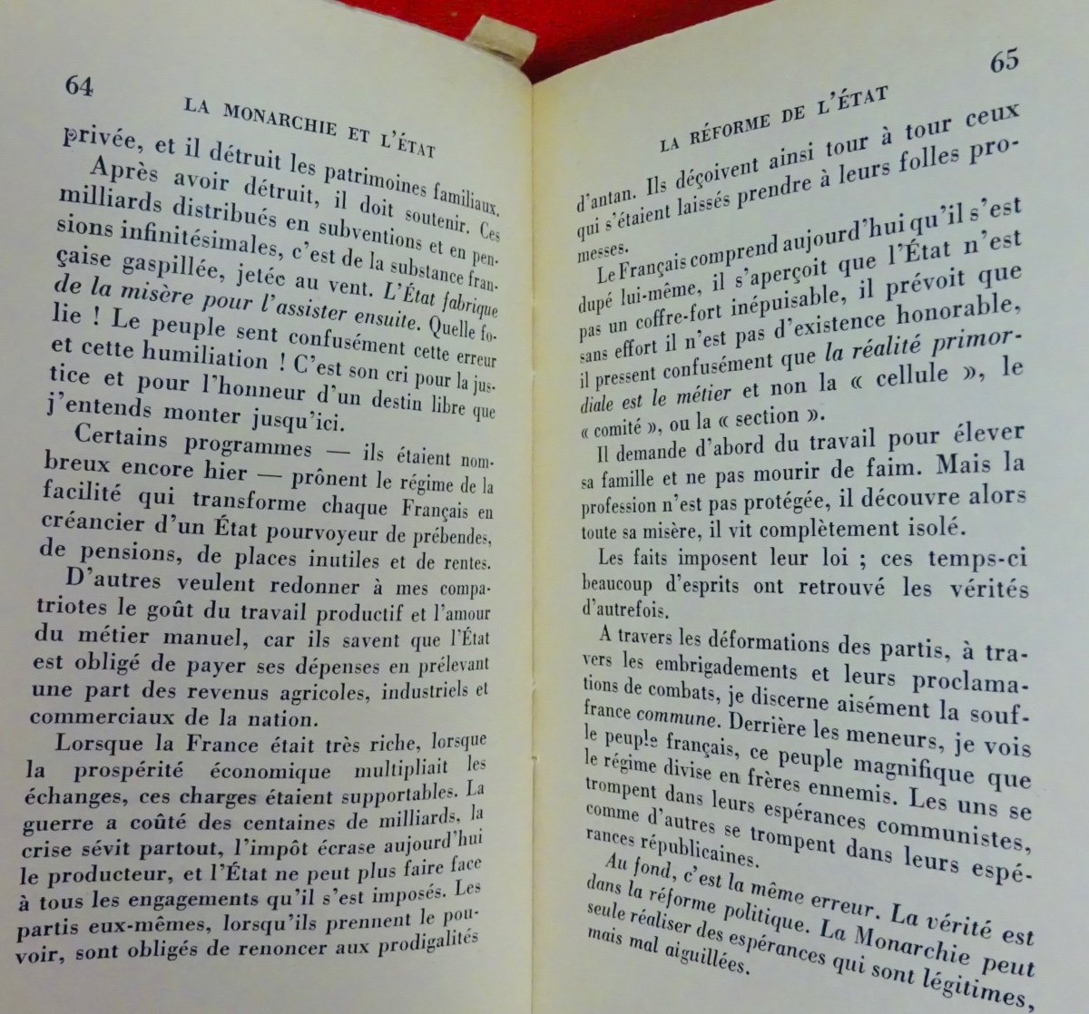 COMTE DE PARIS - Faillite d'Un Régime. Essai Sur Le Gouvernement De Demain. Édition Originale.-photo-6