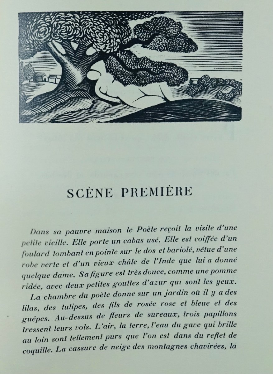 Jammes - The Mourning Of The Primroses. Crès Et Cie, 1920, Illustrated By Galanis.-photo-6