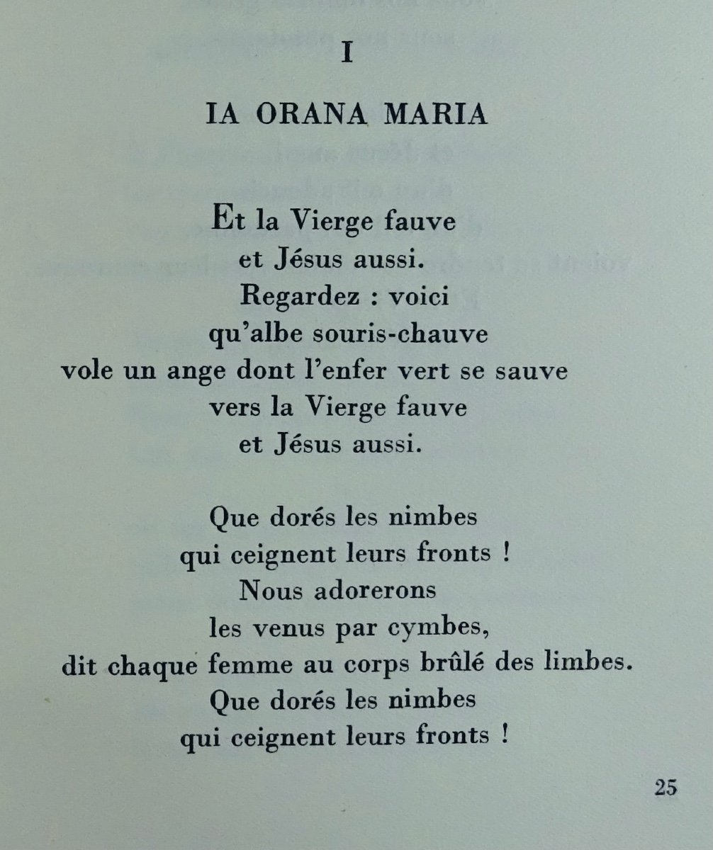 JARRY (Alfred) - La revanche de la nuit. Mercure de France, 1949. Exemplaire numéroté.-photo-8