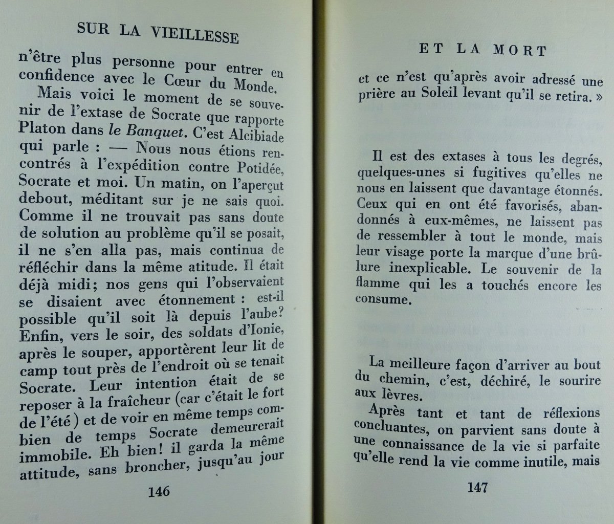 Jouhandeau - Reflections On Old Age And Death. Bernard Grasset, 1956. First Edition.-photo-7