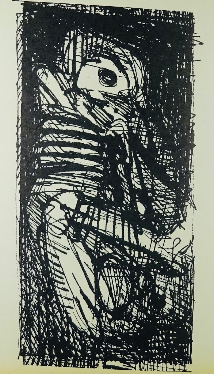 KIERKEGAARD (Søren) - Diapsalmata. Robert Morel, 1963. Illustré par Louis PONS.-photo-5