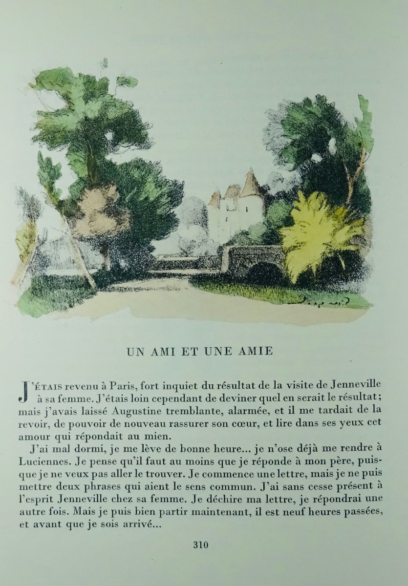 KOCK (Paul de) - La Femme, le mari et l'amant. Piazza, 1929. Illustré par Ferdinand FARGEOT.-photo-3