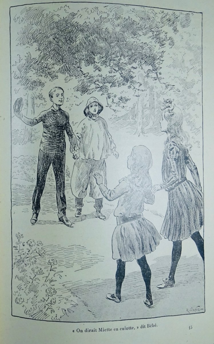 Latouche - The Child Of The Cliff. Delagrave, 1910. Illustrations By R. De La Nézière.-photo-7